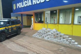 Motorista é preso transportando 550 quilos de cocaína em Campo Verde