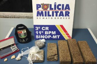 PM apreende adolescente com tabletes de maconha: "é pro meu consumo"!