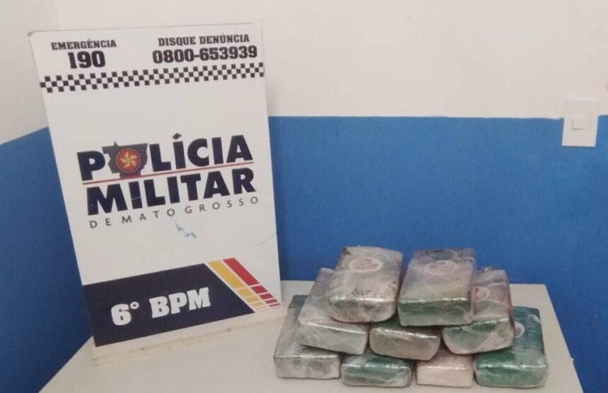 Polícia Militar prende mulher por tráfico de drogas em Cáceres