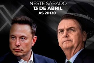 Bolsonaro entrevista Elon Musk em Transmissão ao Vivo neste sábado 13