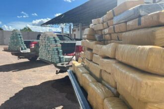 Gefron apreende 420 kgs de entorpecentes na fronteira com a Bolívia