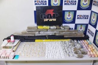 PM prende traficante com mais de 300 porções de drogas no Pedra 90