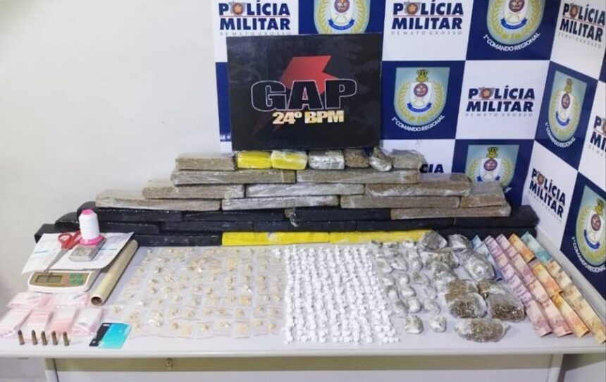 PM prende traficante com mais de 300 porções de drogas no Pedra 90