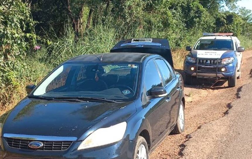 Polícia Militar prende dupla por roubo a residência em Nova Xavantina e recupera veículo