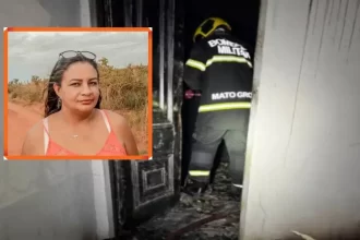 Incêndio em Primavera do Leste - Mulher morre carbonizada e Marido fica ferido