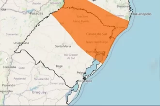 Inmet emite alertas de tempestade e vendaval para 11 regiões do RS