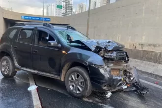 Motociclista morre em acidente frontal na na trincheira Santa Rosa em Cuiabá