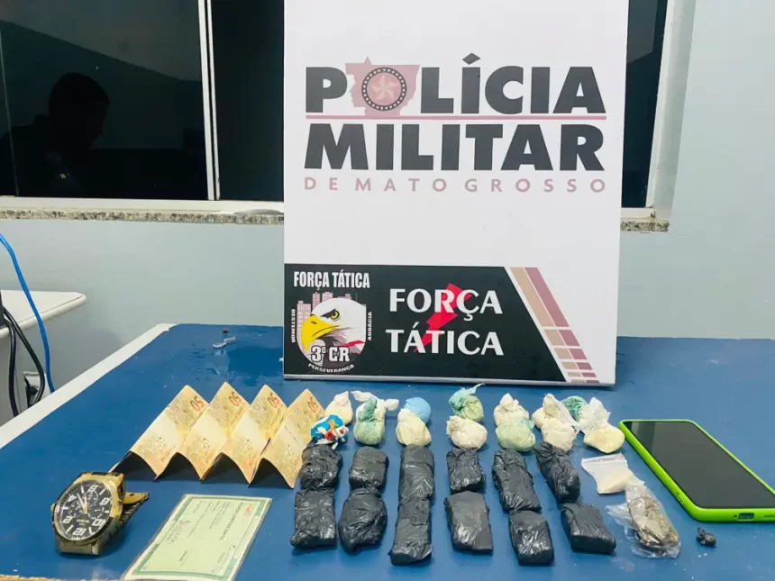 Polícia apreende adolescente por comandar tráfico de drogas em Sinop