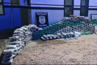 Polícia apreende quase 370 tabletes de drogas em operação na fronteira entre MT e Bolívia