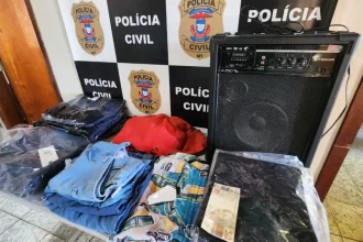 Preso em flagrante o homem que arrombou e furtou loja em Arenápolis-MT