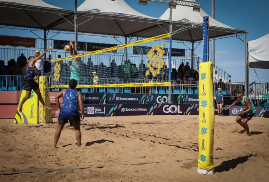 Cuiabá recebe a 5ª etapa do Circuito Brasileiro de Vôlei de Praia 2024