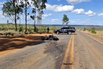 Dois motociclistas morrem em grave colisão na Chapada dos Guimarães