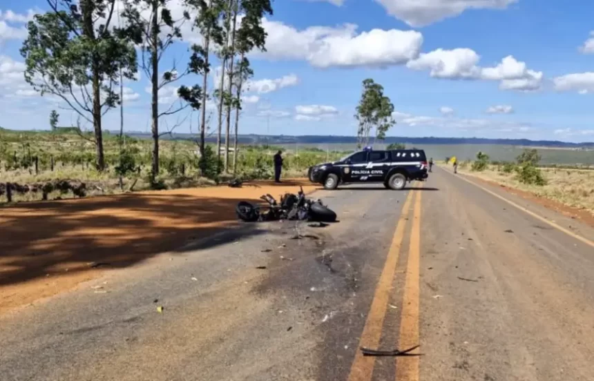 Dois motociclistas morrem em grave colisão na Chapada dos Guimarães