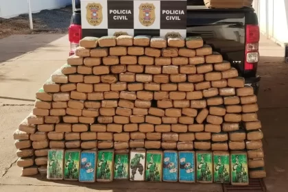 Polícia apreende 210 tabletes de maconha em Cuiabá durante operação da GCCO