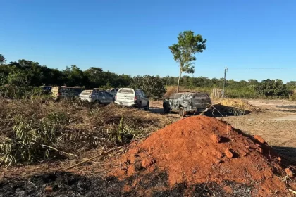 Três homens foram presos por invadir uma propriedade rural em Diamantino