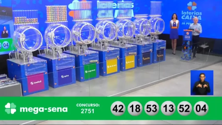 Concurso 2751 da Mega Sena: prêmio acumula e vai a R$ 61 milhões!