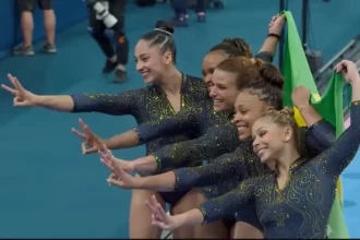 Ginástica feminina do Brasil conquista medalha histórica em Paris