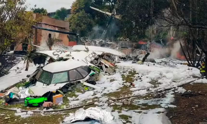 Famílias começam a receber seguro após queda de avião em Vinhedo