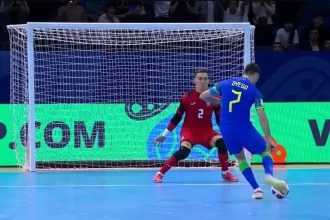 Brasil vence a Ucrânia e está na final da Copa de Mundo de Futsal