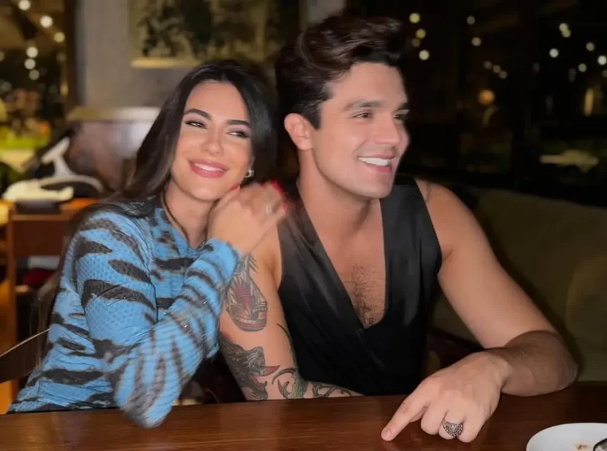 Luan Santana e Jade Magalhães oficializam casamento em cerimônia íntima