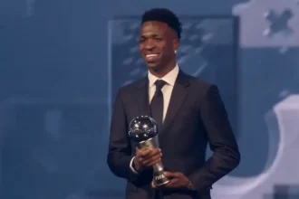 FIFA The Best: Vini Jr é eleito o melhor jogador de futebol do mundo em 2024