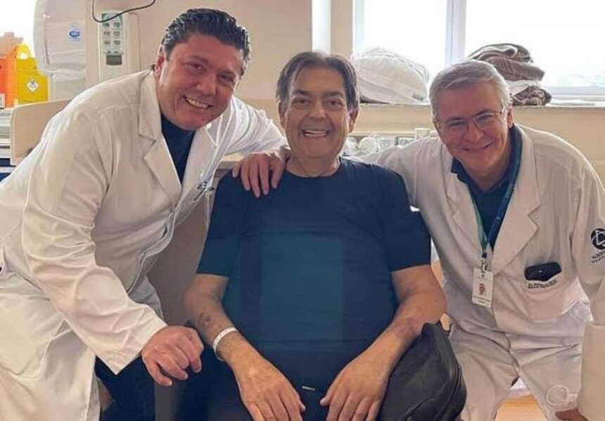 Fausto Silva recebe alta após internação para tratamento de infecção
