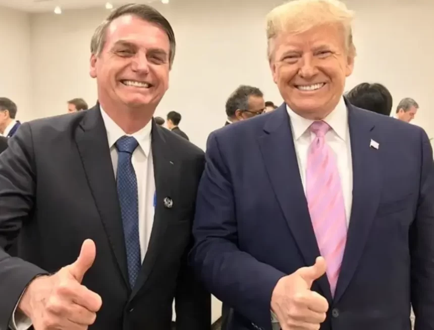 Trump convida Bolsonaro para posse nos EUA, mas passaporte retido por Moraes impede viagem