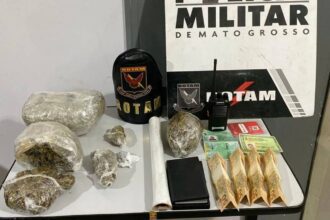 Rotam prende traficantes no centro de Várzea Grande