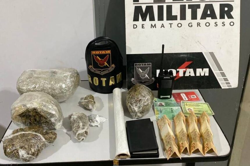 Rotam prende traficantes no centro de Várzea Grande