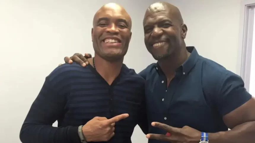 Anderson Silva confirma luta com o ator Terry Crews no Brasil em 15 de Junho!