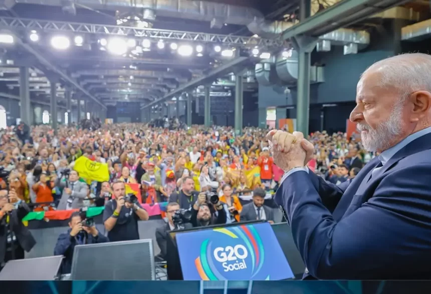 Em discurso de abertura do G20, presidente Lula mente sobre números da fome no Brasil