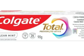 Anvisa interdita creme dental Colgate Total Prevenção Ativa Clean Mint