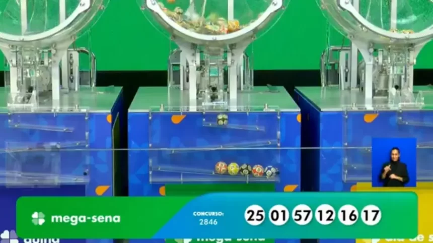 Mega-Sena: Concurso 2846 acumula e prêmio chega a R$ 45 milhões