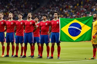 Camisa da Seleção Brasileira para 2026 será cor vermelha com novo logotipo