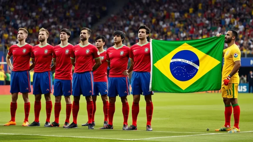 Camisa da Seleção Brasileira para 2026 será cor vermelha com novo logotipo