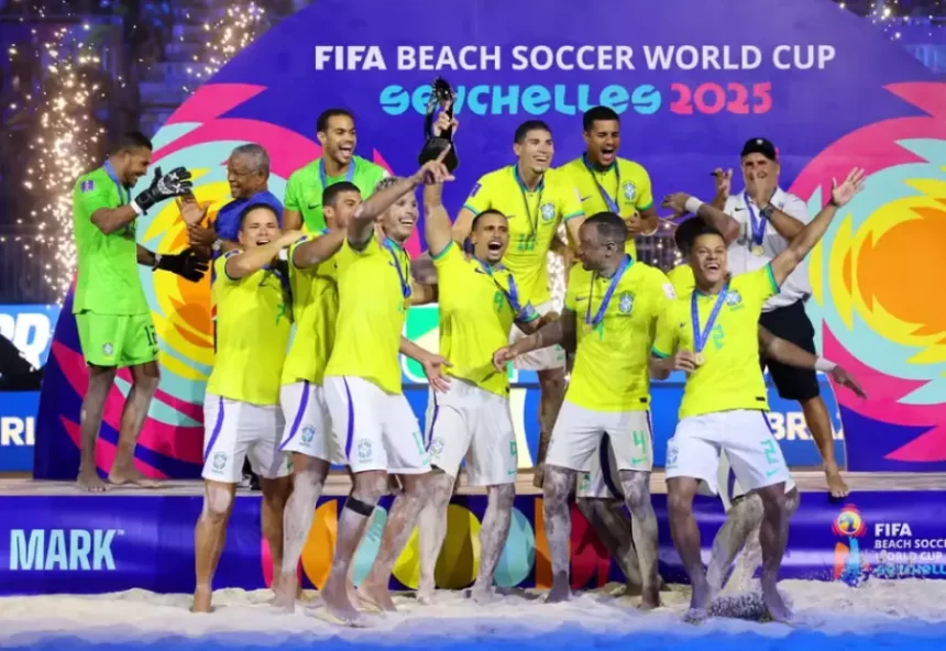 Brasil vence Belarus e conquista o heptacampeonato mundial de futebol de areia