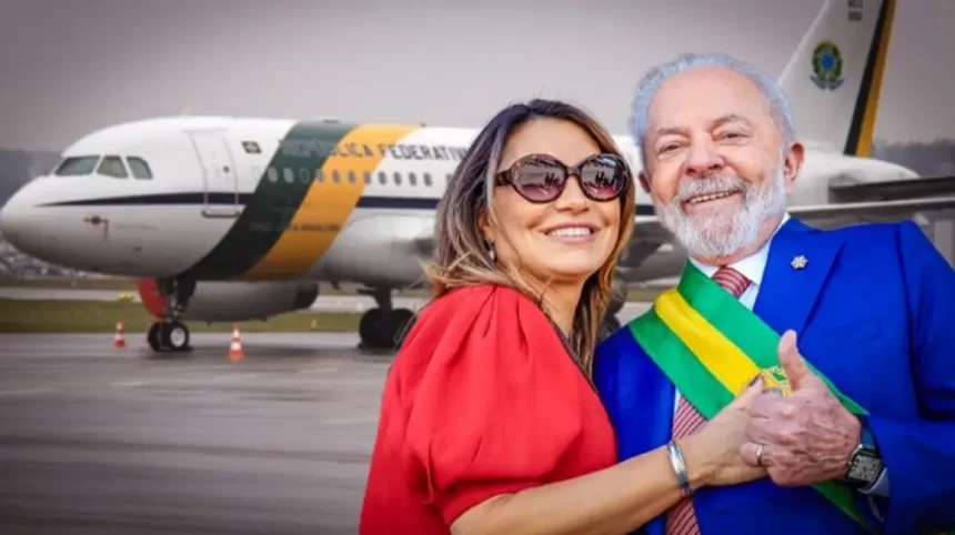 Janja embarca para Rússia seis dias antes de comitiva de Lula e gera críticas nas redes sociais