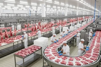 Frigoríficos de Mato Grosso do Sul interrompem exportações de carne aos EUA após tarifa de 50% anunciada pelo governo norte-americano.
