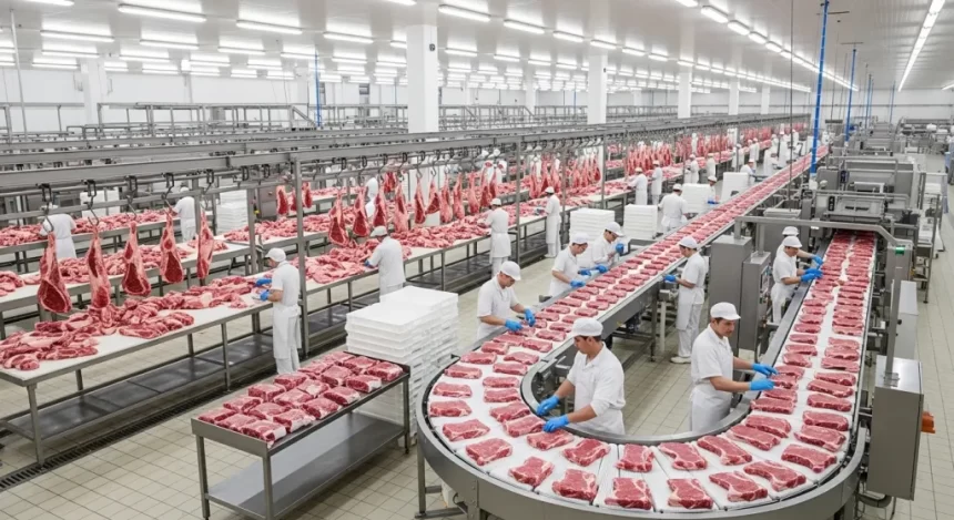 Frigoríficos de Mato Grosso do Sul interrompem exportações de carne aos EUA após tarifa de 50% anunciada pelo governo norte-americano.