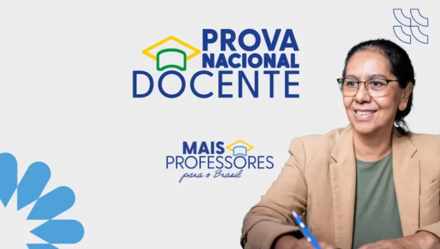 Inscrições para a Prova Nacional Docente começam hoje e vão até 25 de julho