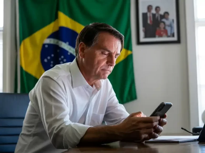 Moraes proíbe Bolsonaro de utilizar as redes sociais e o alerta sobre prisão