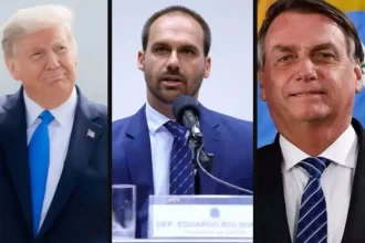 No despacho, Moraes culpa Eduardo Bolsonaro por tarifaço de Trump contra o Brasil