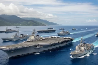 Navios de guerra dos EUA chegam a América Latina para combater cartéis de drogas