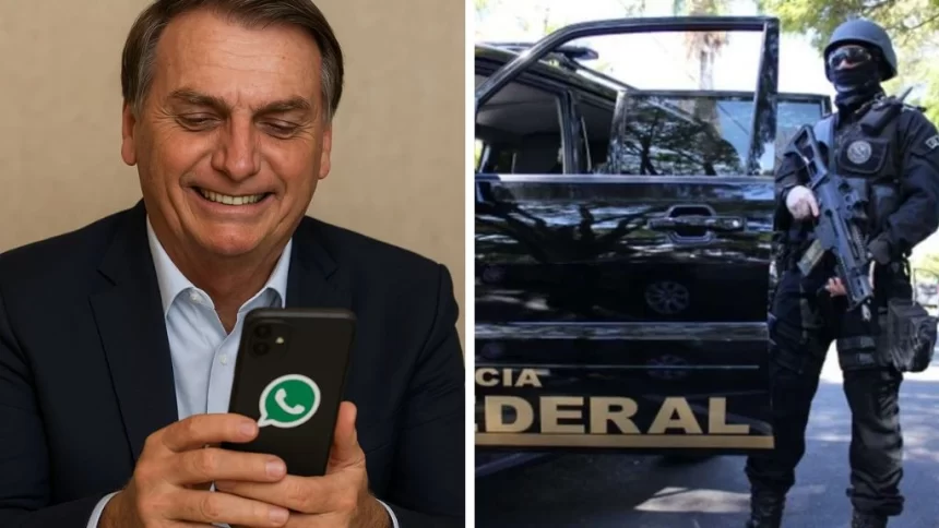 PF acusa Bolsonaro de compartilhar mais de 300 vídeos e memes no WhatsApp