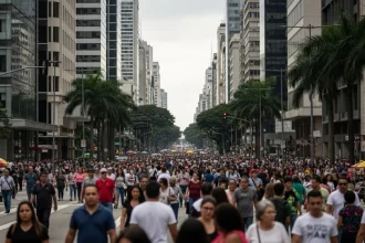 População brasileira chegou a 213,4 milhões em julho de 2025, aponta IBGE