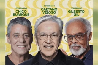 Anistiados, Gil, Caetano e Buarque fazem show no Rio conta Anistia