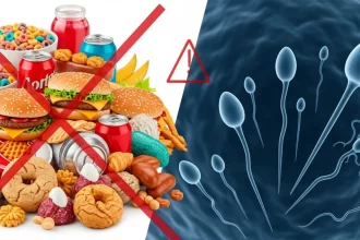 Estudo mostra que alimentos ultraprocessados afetam a qualidade dos espermatozoides