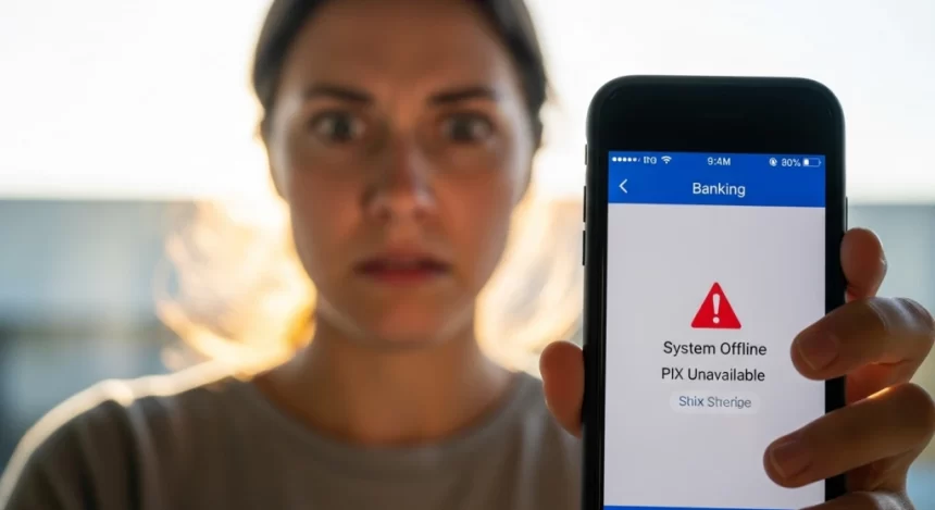 PIX fora do ar gera instabilidade em bancos e aplicativos nesta segunda-feira