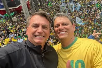 Tarcísio presidente? Bolsonaro indica governador como candidato e Michelle sua vice