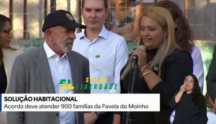 Vídeo de Lula dividindo palco com líder do PCC, presa por tráfico na Favela do Moinho, viraliza na web
